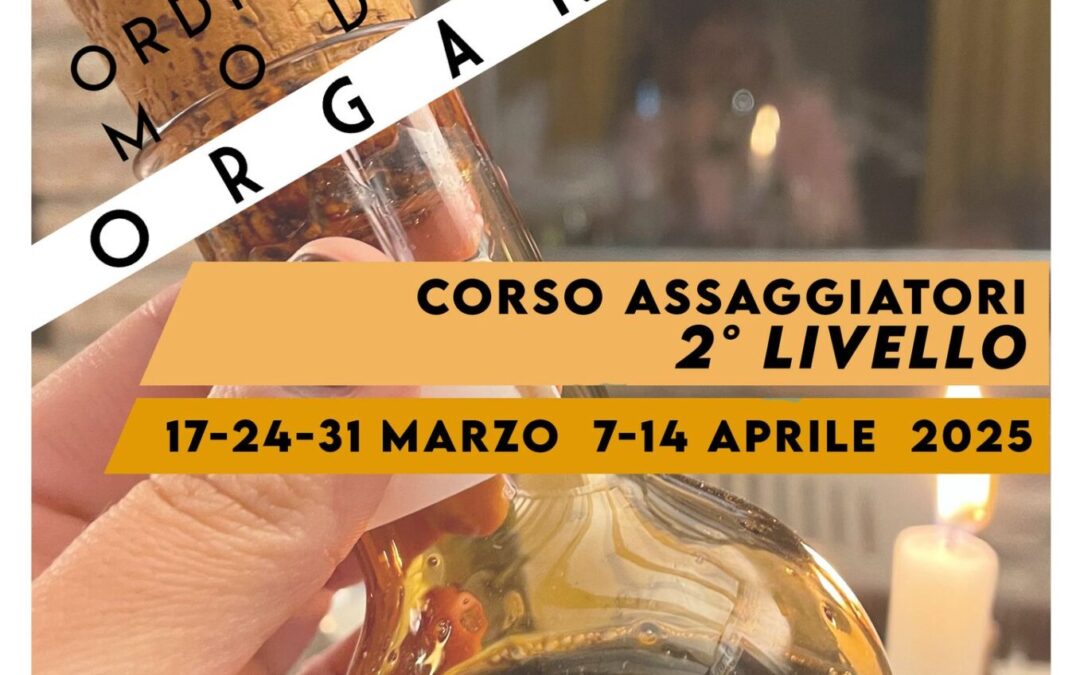 Corso del 2º livello per Assaggiatori